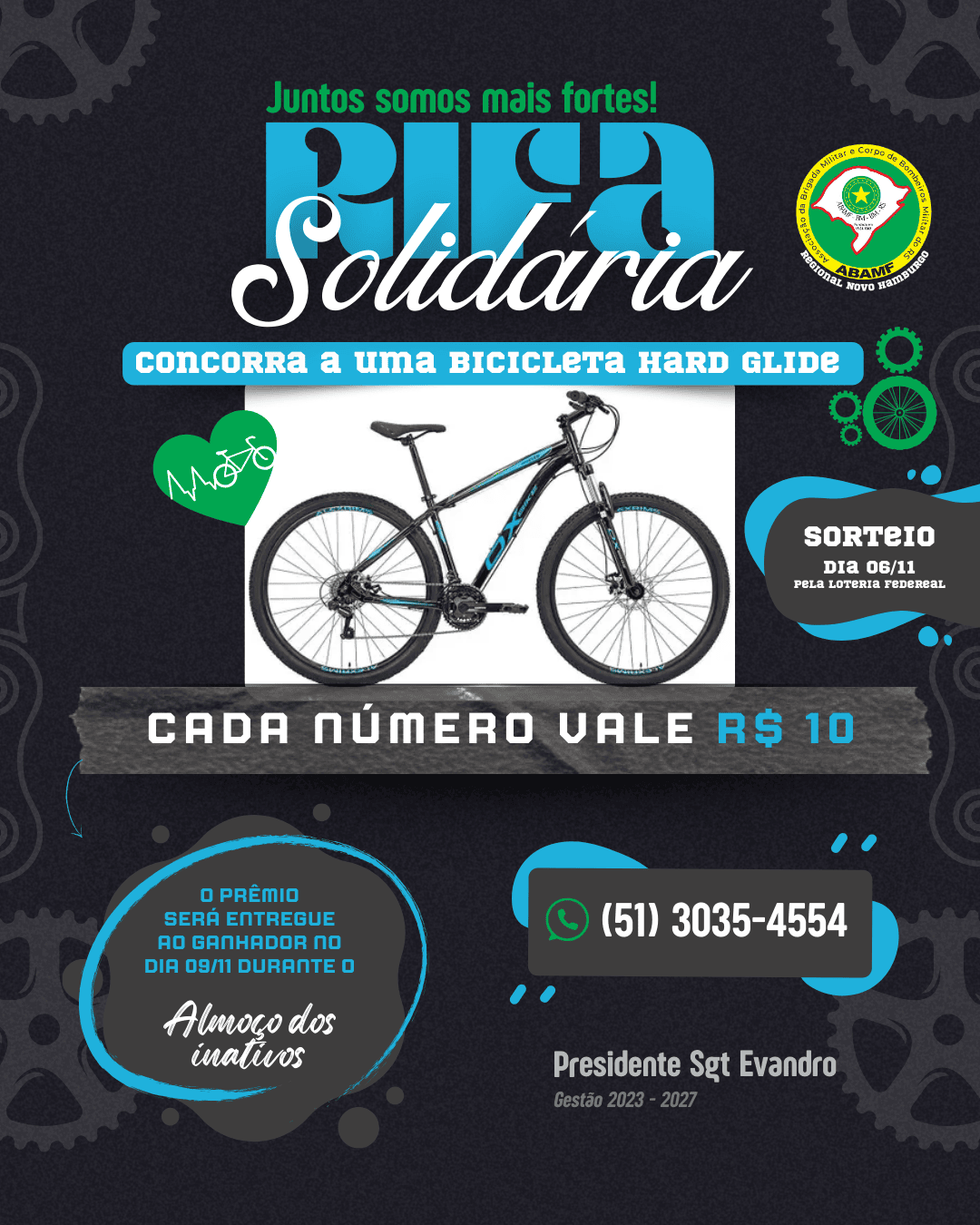 Concorra a uma bicicleta Hard Glide